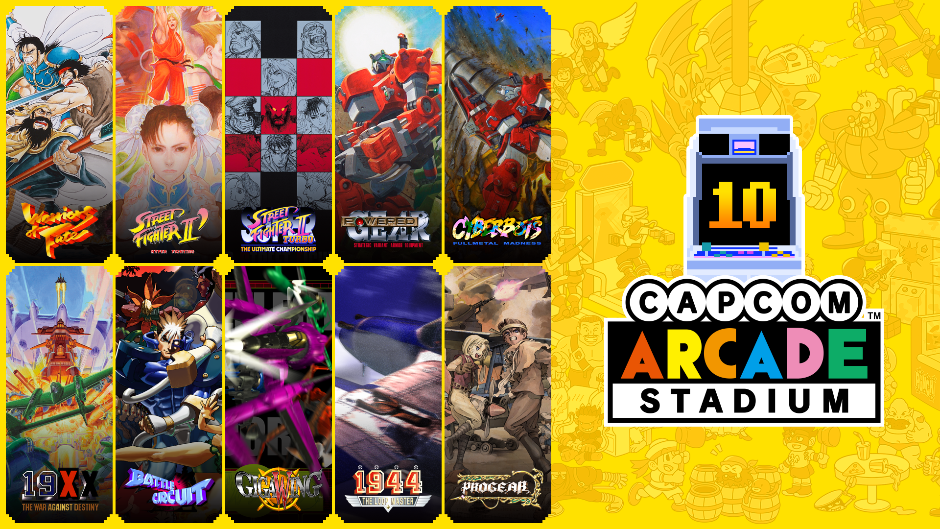 Capcom Arcade Stadium is bringing iconic games to Switch next year